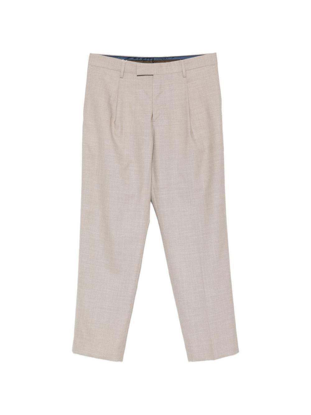 Pantaloni a pieghe Albert in beige Grayed - uomo 