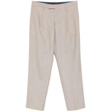 Pantaloni a pieghe Albert in beige Grayed - uomo 