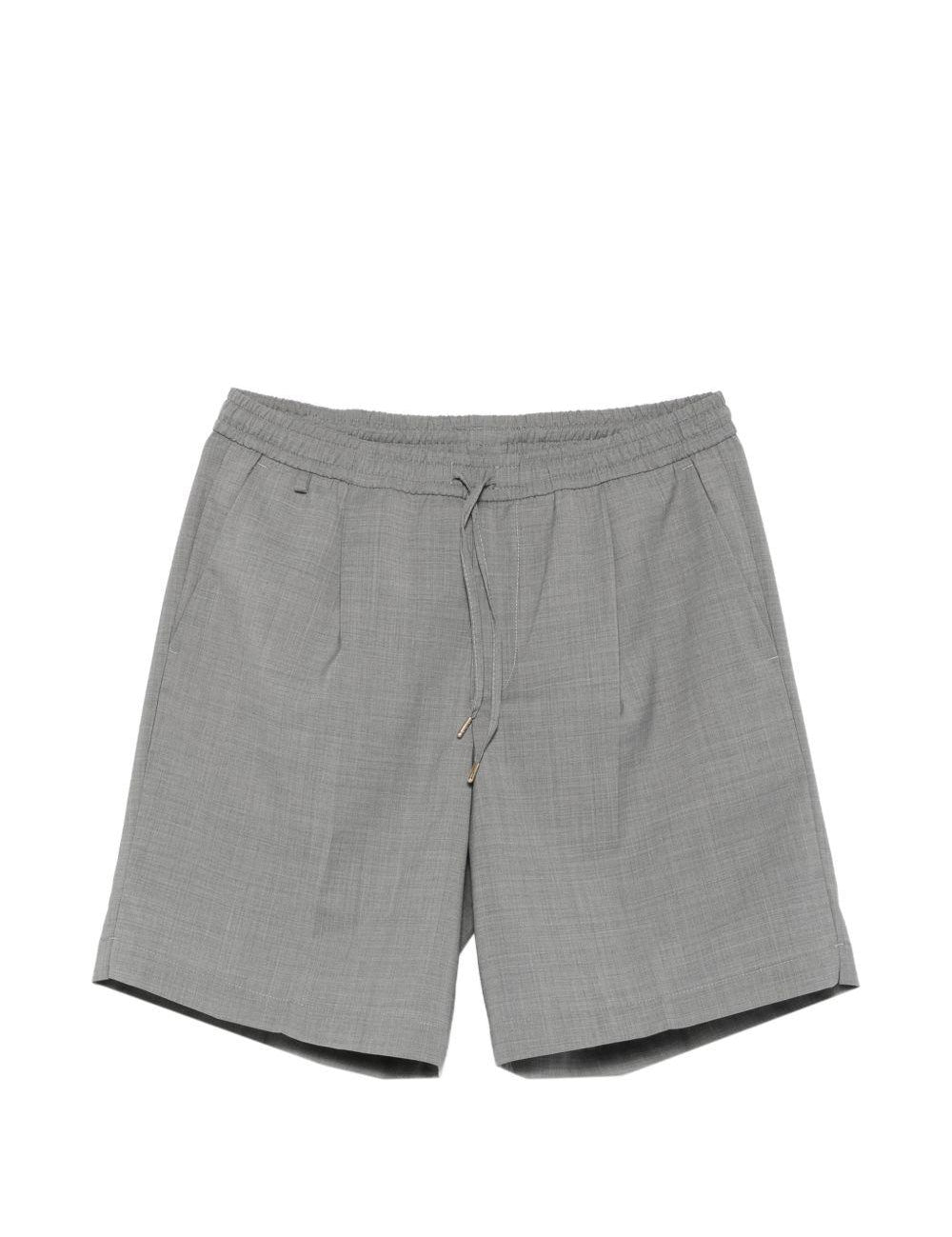 Pantaloncini con coulisse e pieghe in grigio Briglia 1949 - uomo 