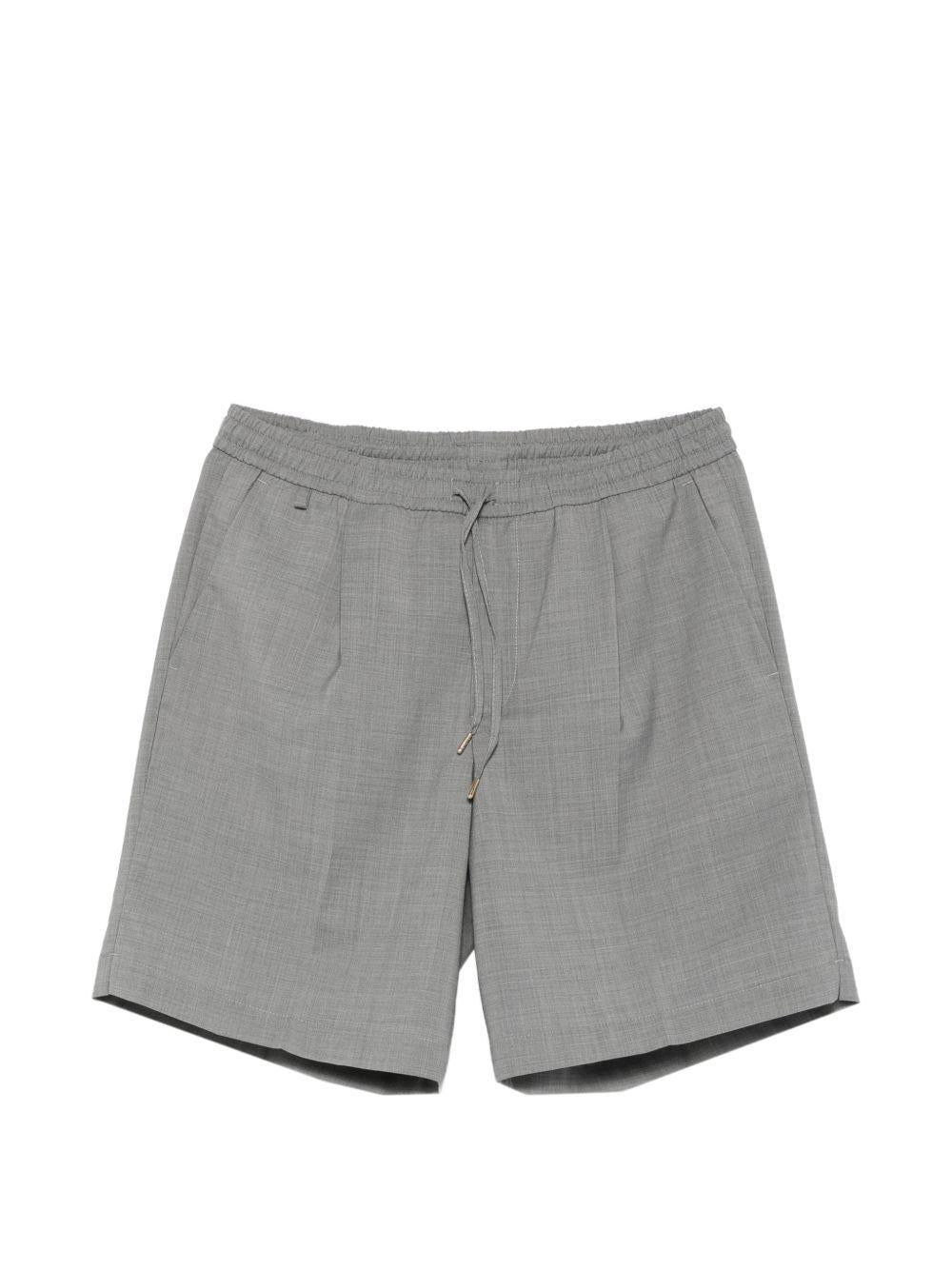 Pantaloncini con coulisse e pieghe in grigio Briglia 1949 - uomo 