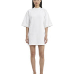Abito a t-shirt con schiena scoperta in bianco  Wardrobe NYC - donna 