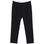 Pantaloni tiberio con pieghe in nero Briglia 1949 - uomo 