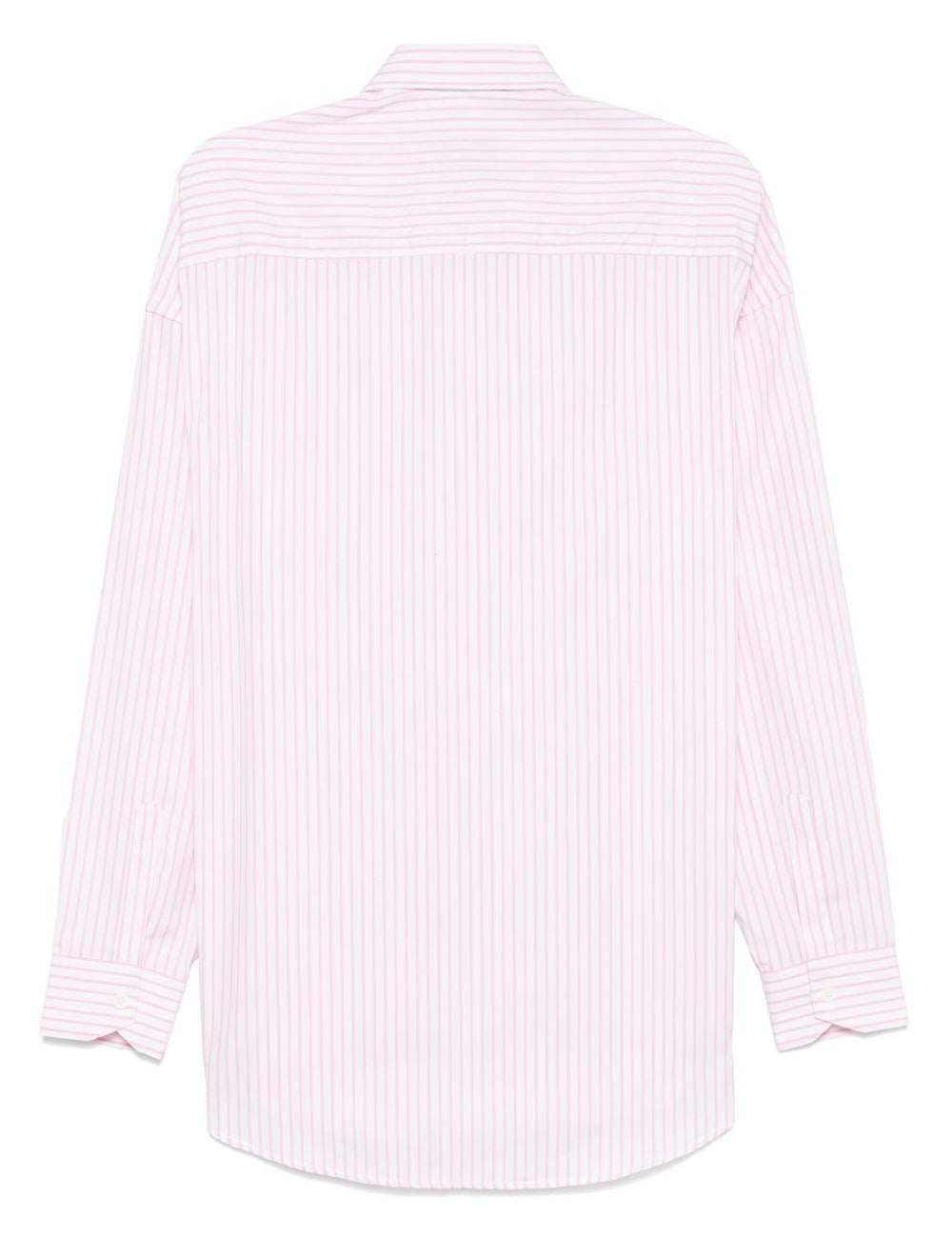 Camicia Valentino a righe rosa Costumein - uomo 