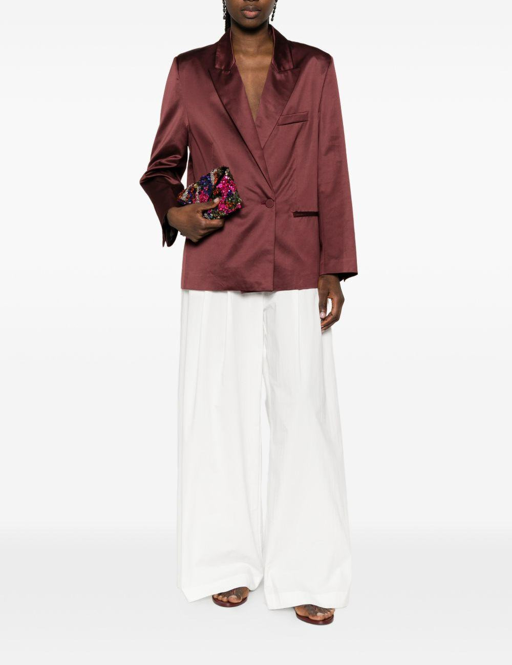 Blazer doppio petto in rosso Forte forte - donna 