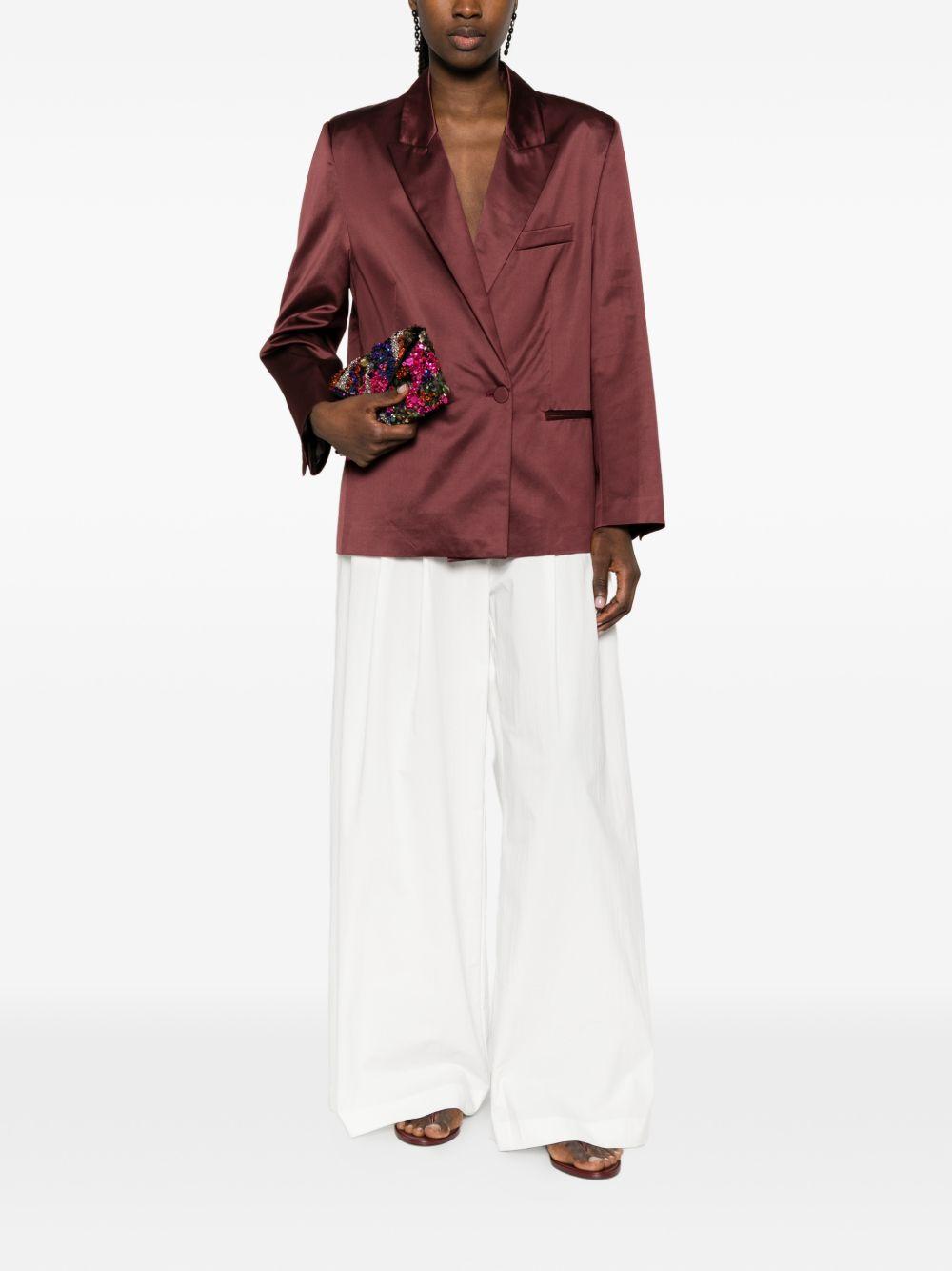 Blazer doppio petto in rosso Forte forte - donna 