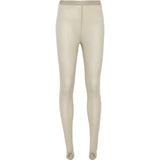 Leggings con staffa in beige Wardrobe.Nyc - donna 