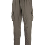 Pantaloni sportivi con coulisse in verde oliva Represent - uomo 
