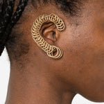 Ear cuff All-around in oro 