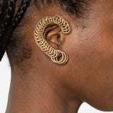 Ear cuff All-around in oro 