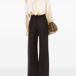 Blusa in raso in beige Alberta ferretti - donna 