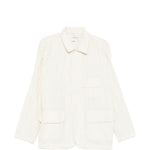 Giacca con effetto stropicciato in bianco GONGDID DESIGN - uomo 