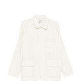 Giacca con effetto stropicciato in bianco GONGDID DESIGN - uomo 
