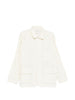 Giacca con effetto stropicciato in bianco GONGDID DESIGN - uomo