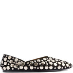 Ballerine con borchie jane in nero Khaite - donna 