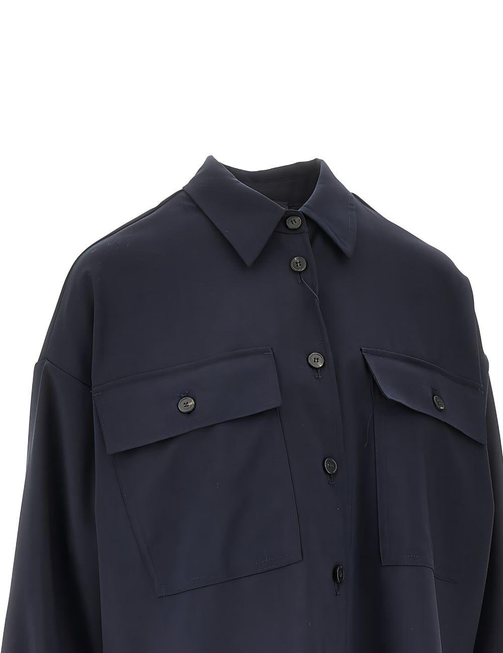 Mulino camicia in blu navy Maxmara weekend - donna 