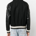 Bomber con logo in nero Golden goose - uomo 