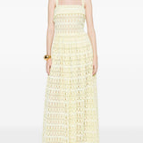 Abito in pizzo in giallo Elie saab - donna 