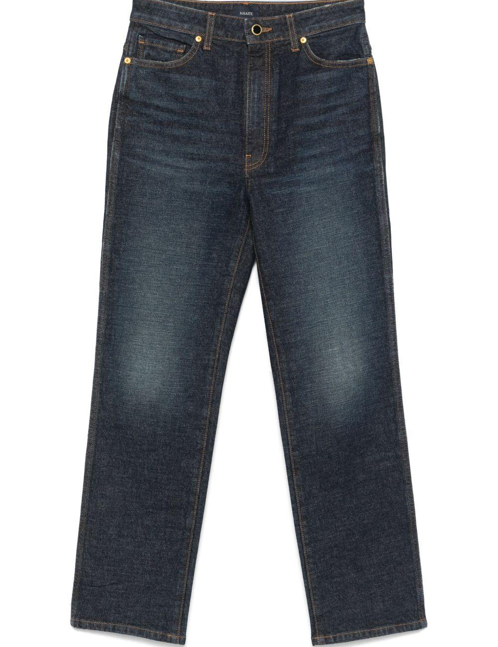 Jeans dritti Abigail in blu Khaite - donna 