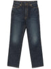 Khaite Women's Abigail Straight-Leg Jeans in Blue