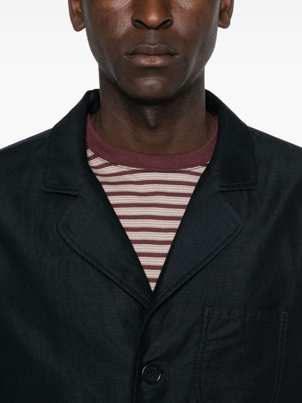 Blazer con applicazione in blu Ymc - uomo 