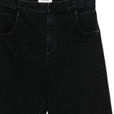Jeans a gamba larga in nero Entire studios - unisex 