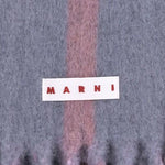 Sciarpa a righe con frange Marni - unisex 