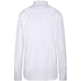 Camicia con collo plisse in bianco Victoria Beckham - donna 