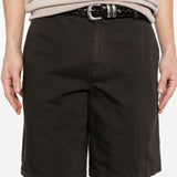 Pantaloncini con tasche anteriori in marrone Zegna - uomo 