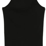 Top asimmetrico a coste in nero Rick owens drkshdw - donna 