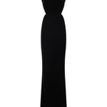 Abito con dettaglio cut-out in nero Rick owens - donna 