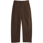 Jeans con cintura in marrone Lemaire - uomo 