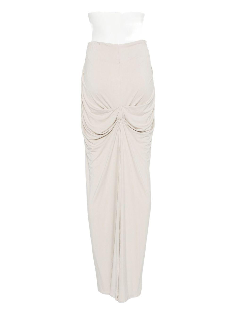 Gonna lunga drappeggiata tide in grigio Entire studios - donna 
