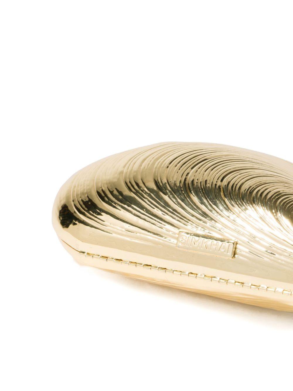 Clutch a conchiglia in oro Simkhai - donna 