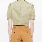 Camicia cropped 151 in avorio jil sander - donna 