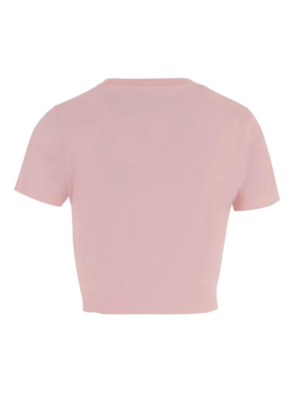 T-shirt con stampa in rosa Casablanca - donna 