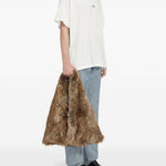 T-shirt girocollo con logo in bianco Mm6 maison margiela - uomo 