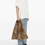 T-shirt girocollo con logo in bianco Mm6 maison margiela - uomo 