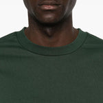 T-shirt girocollo in verde Entire studios - unisex 