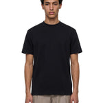 T-shirt a maniche corte in nero 