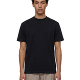 T-shirt a maniche corte in nero 