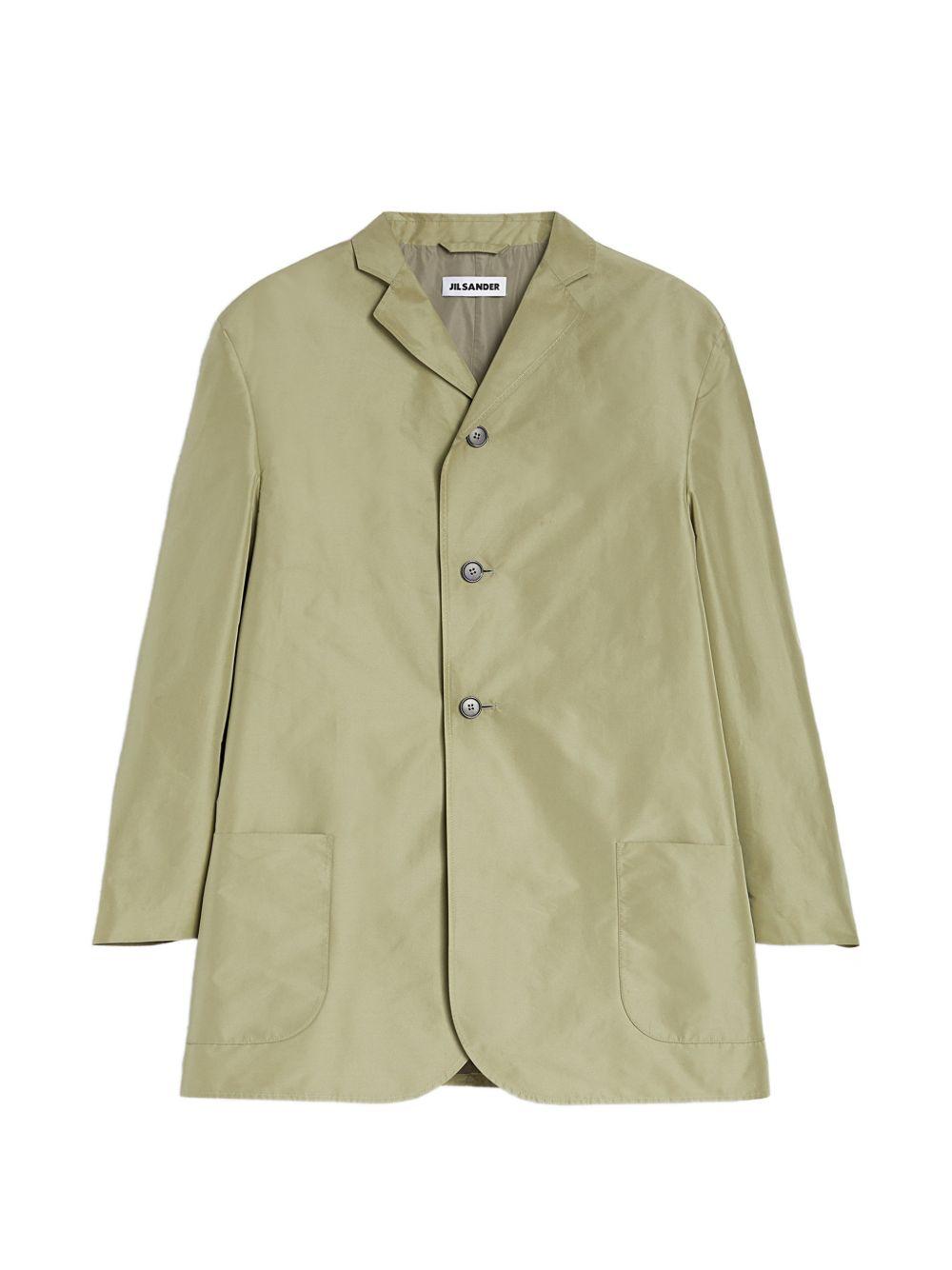 Giacca monopetto in verde Jil sander - donna 