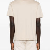 T-shirt girocollo in beige Eleventy - uomo 