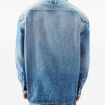 Camicia Denim La Chemise De-nimes Simon in blu 