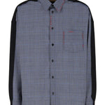 Camicia a quadri in blu e grigio Marni - uomo 
