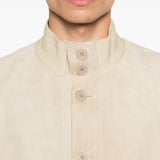Giacca con tasche applicate in beige Salvatore santoro - uomo 