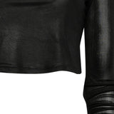 Top monospalla  in nero Rick owens drkshdw - donna 