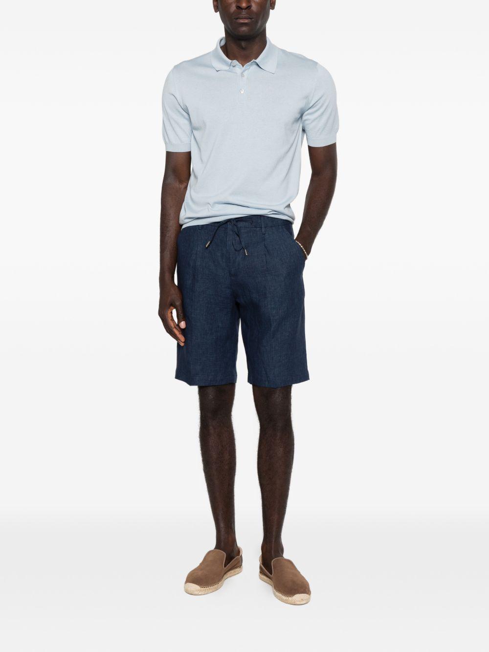 Pantaloncini chino a pieghe in blu Briglia 1949 - uomo 