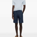 Pantaloncini chino a pieghe in blu Briglia 1949 - uomo 