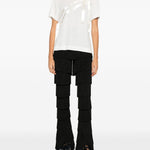 T-shirt con fiocco in bianco Simone rocha - donna 