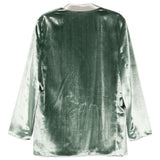 Blazer doppiopetto in verde Alberta Ferretti - donna 